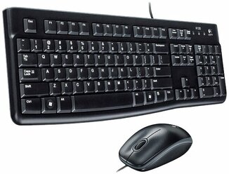 Клавиатура и мышь Logitech Desktop MK120 Black USB