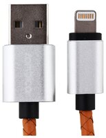 Кабель Rombica Digital USB - Lightning (IL-01/02/03) 1 м темно-зеленый