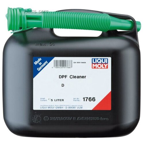 LIQUI MOLY 1766 Очиститель саж.фильтра DPF Cleaner (5л) 1шт