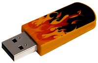 Флешка Verbatim Store 'n' Go Mini USB Drive 32GB белый/голубой