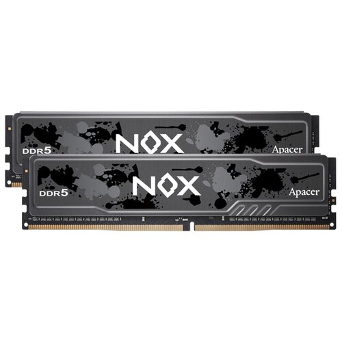 Оперативная память Apacer NOX 8 ГБ x 2 шт DDR5 5200 МГц DIMM CL38 660000₽