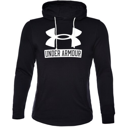 фото Толстовка under armour, силуэт прямой, средней длины, размер m, черный