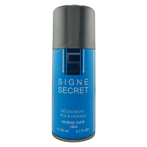Новая Заря Мужской Тайный знак (Signe secret) Дезодорант-спрей (spray) 150мл
