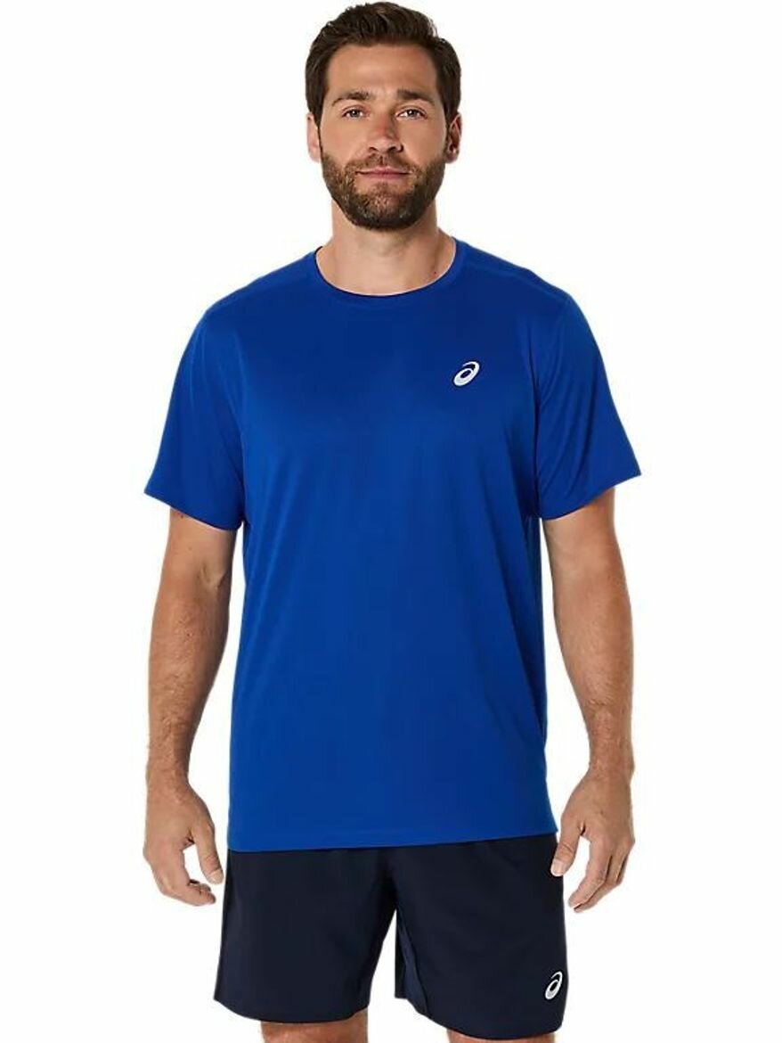 Футболка спортивная ASICS CORE SS TOP, размер S, синий