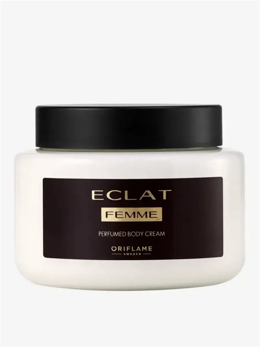 Парфюмированный крем для тела с ароматами ECLAT FEMME от Oriflame, нежный уход и стойкий шлейф, 250 мл