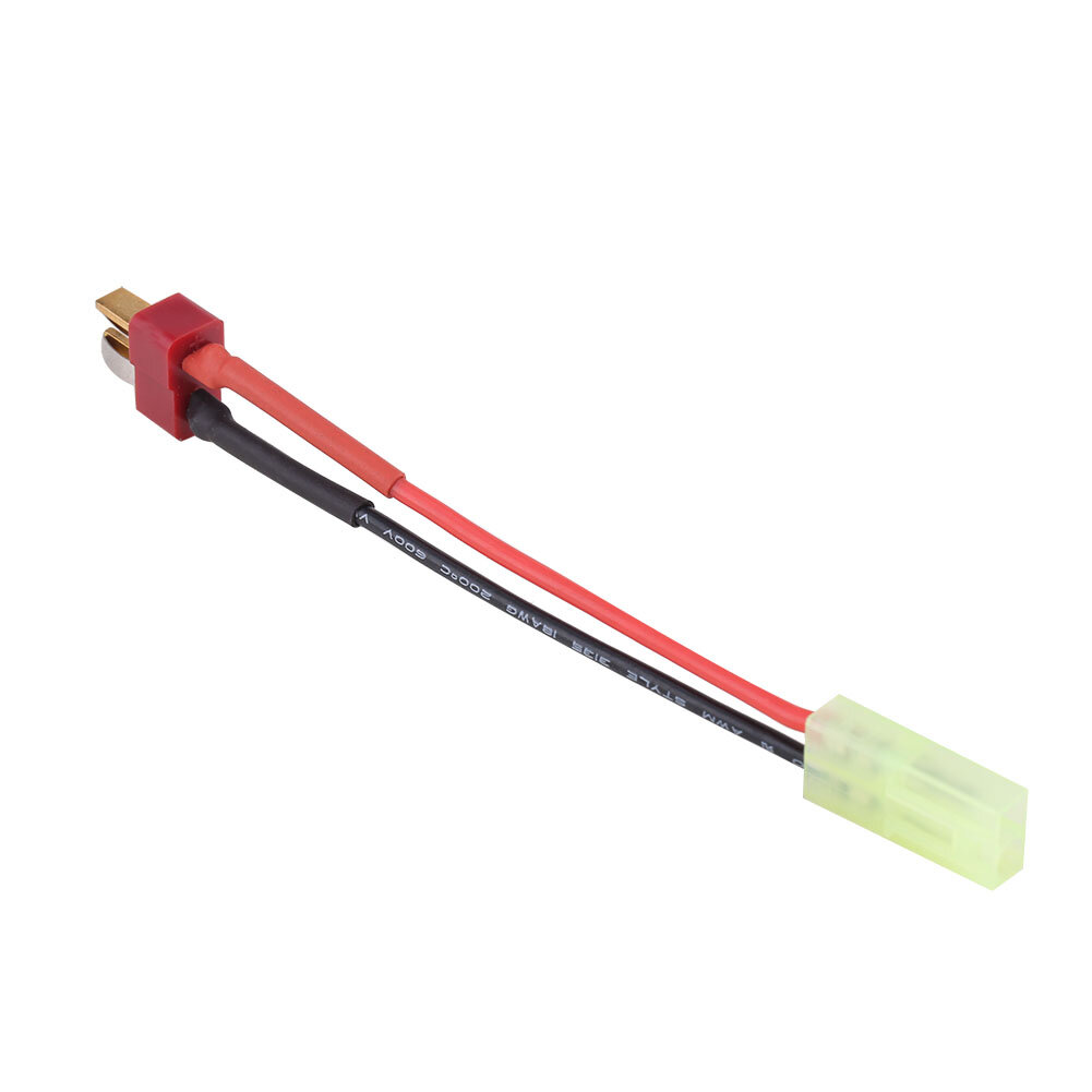 Адаптерный кабель T Plug с малым Tamiya, 18AWG, силиконовый, для RC моделей