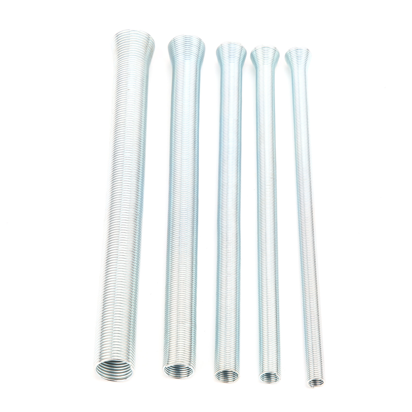 Изображение 5Pcs Bender Spring Elastic Curved Soft Tube Set Steel Bending Pipe Accessories