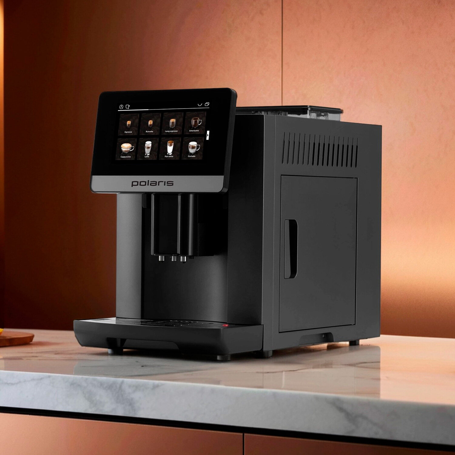 Кофемашина Polaris PACM 2080AC Wi-Fi IQ Home (019534) графит