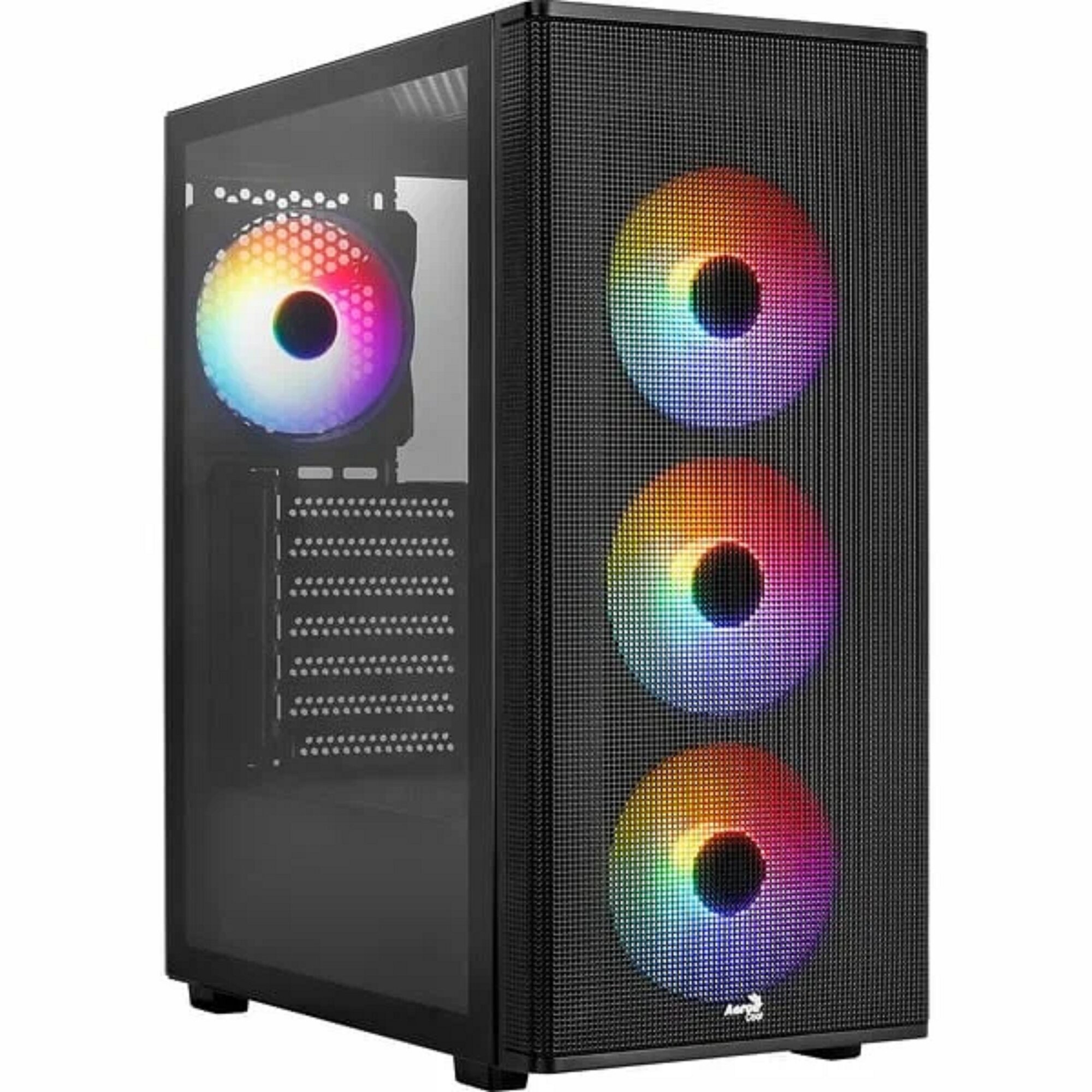 Корпус ATX AeroCool Designer-G-BK-v2 4711099476770 черный, без БП, USB 3.0, 2*USB 2.0, HD Audio
