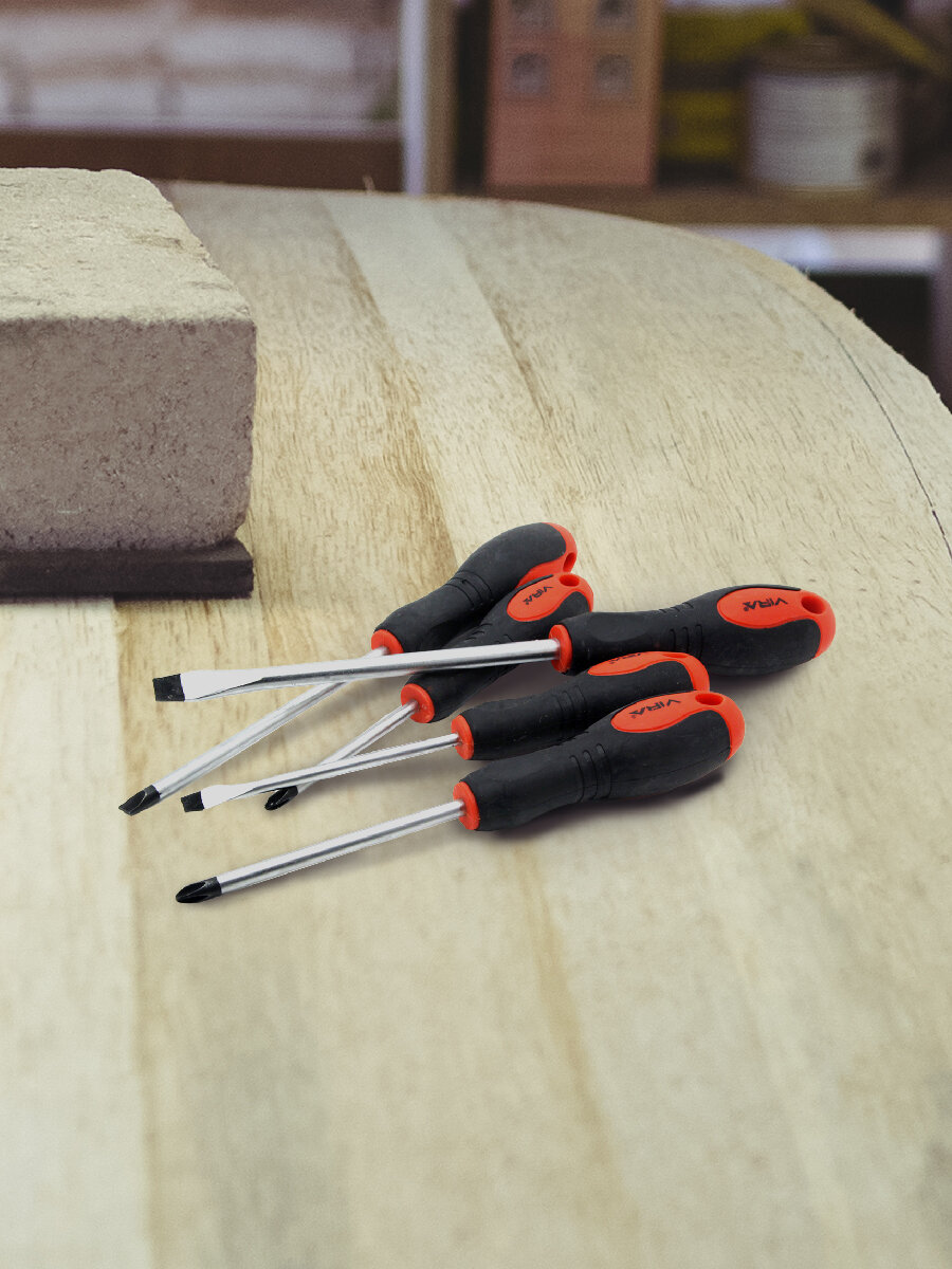 Набор отверток намагниченных 5 шт VIRA — фото 1