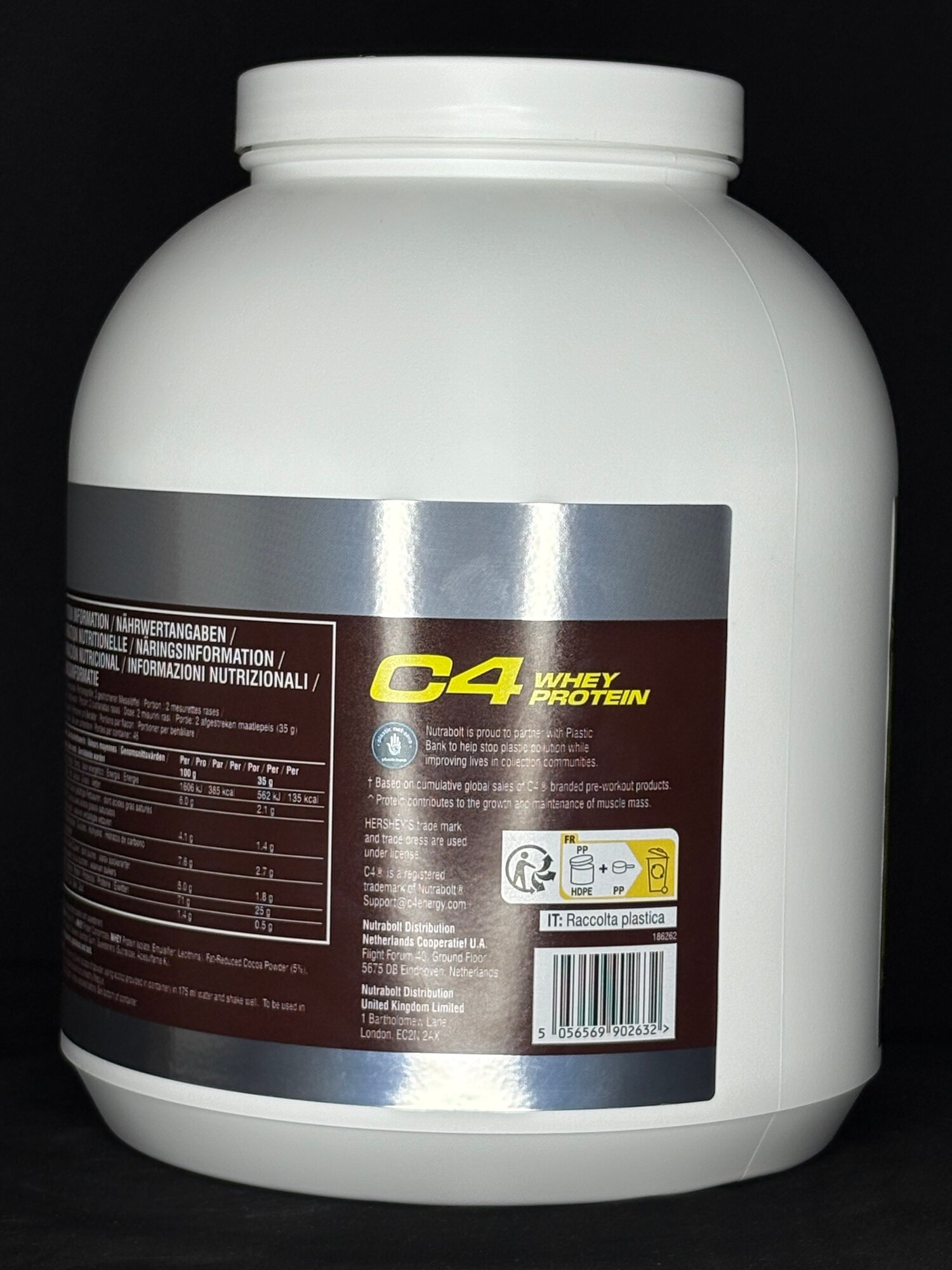 Белковый коктейль Nutrabolics C4 Whey, сывороточный концентрат, без ГМО, 1,87 кг — фото 1