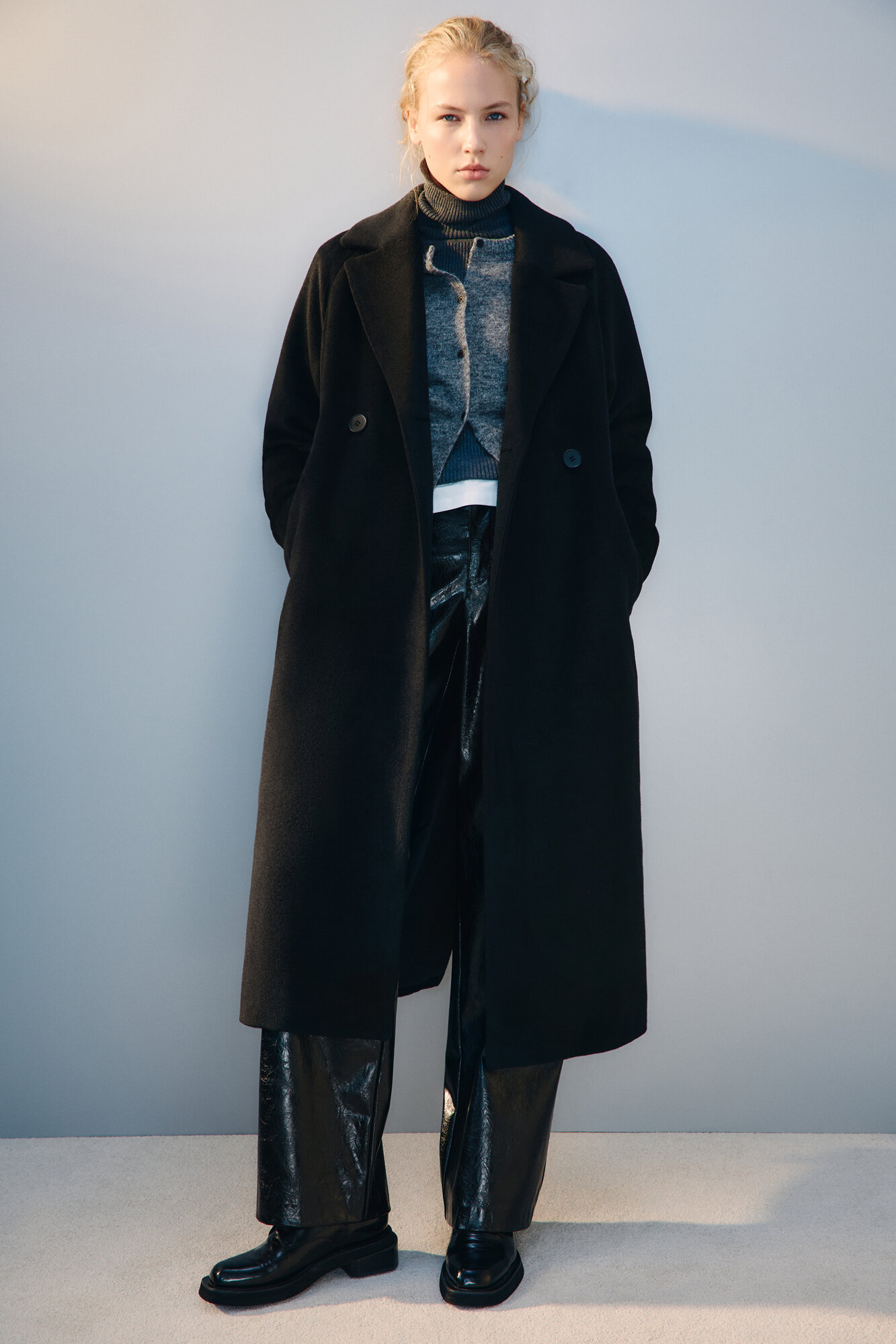 Пальто Befree Exclusive online, размер XS, черный