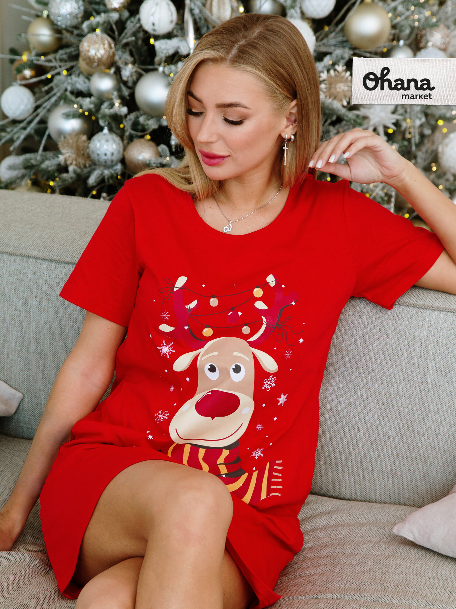 Туника Ohana market женская домашняя
