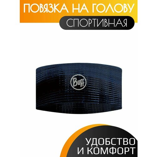 фото Повязка спортивная buff для мужчин и женщин, размер 54-58, синий