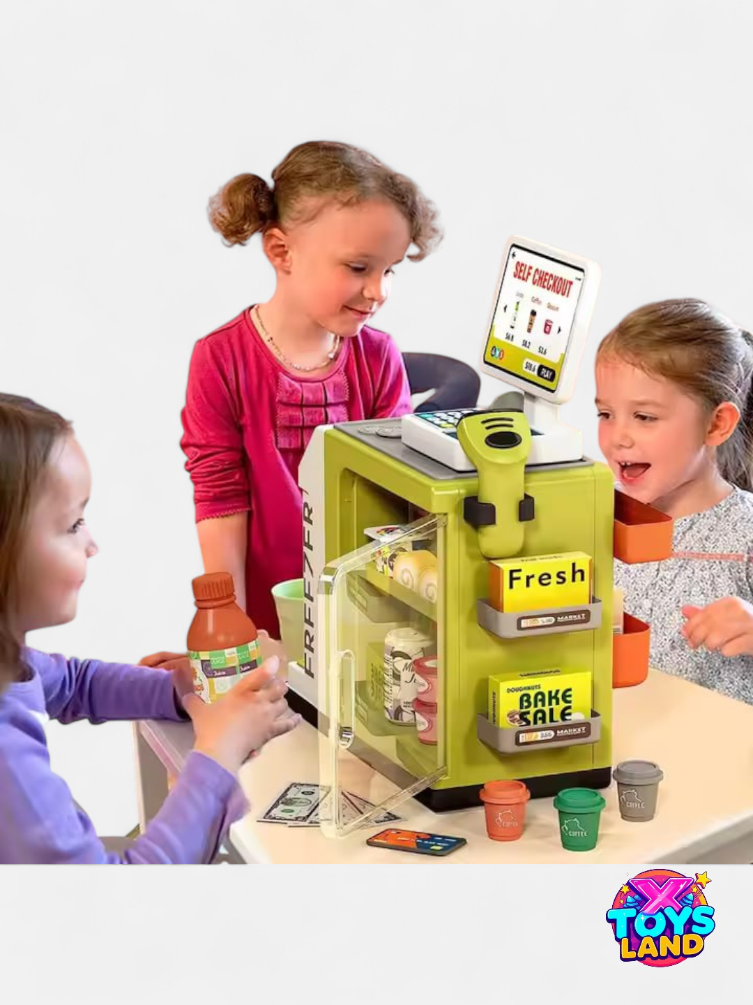 Детский игрушечный супермаркет - Self Checkout Market