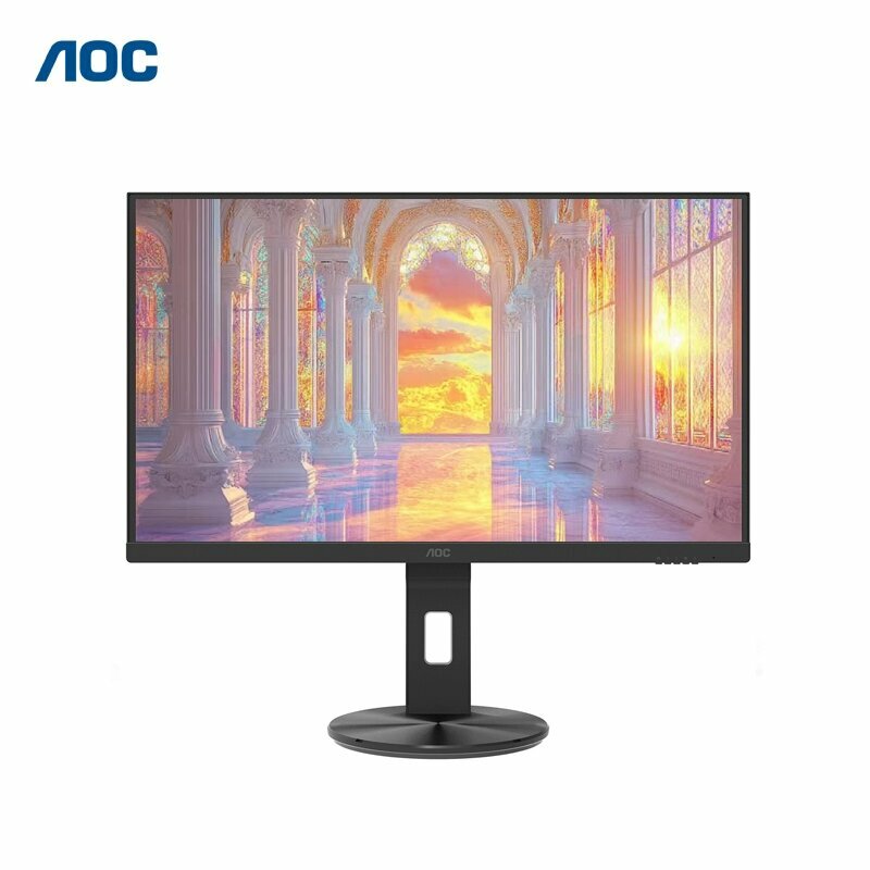 Монитор AOC Q27V10C, 27", игровой, IPS, FreeSync, 2560 x 1440 — фото 1