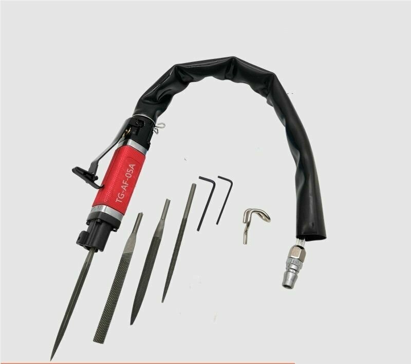 Пневмоинструмент AF-5 напильник-сабельная пила для металла дерева пластик комплектация