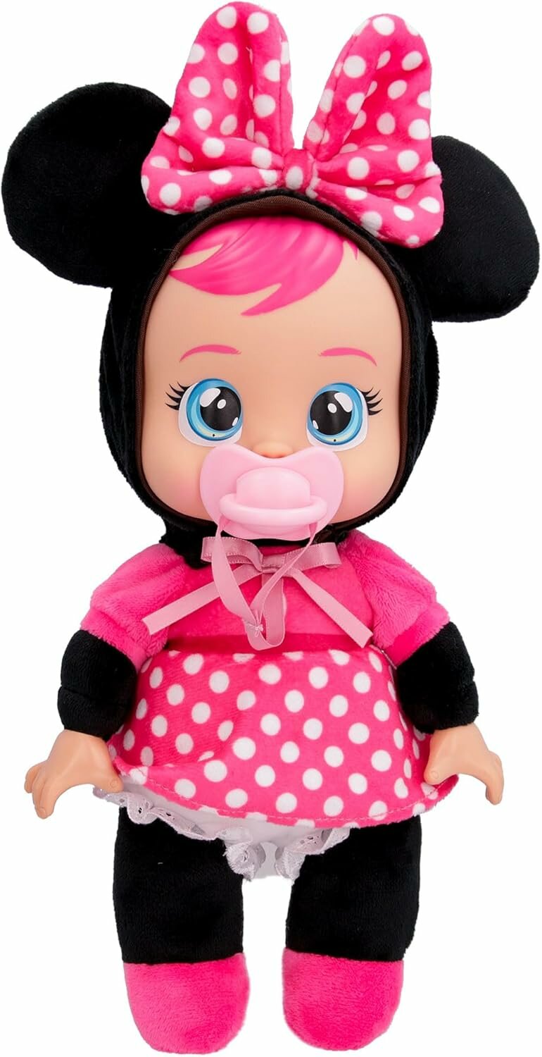 Cry Babies Disney Плюшевая кукла-малыш, вдохновленная диснеевской Минни Маус
