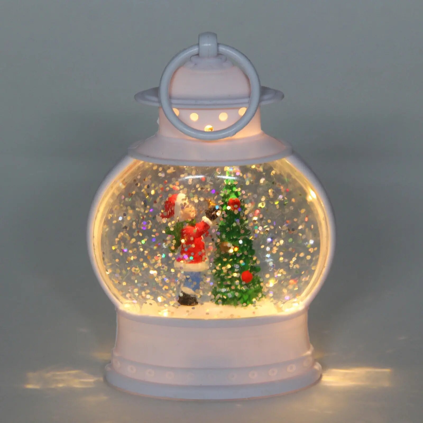 Сувенир с подсветкой «Мальчик в сказке» 85х4х12 см белый новогодний декор