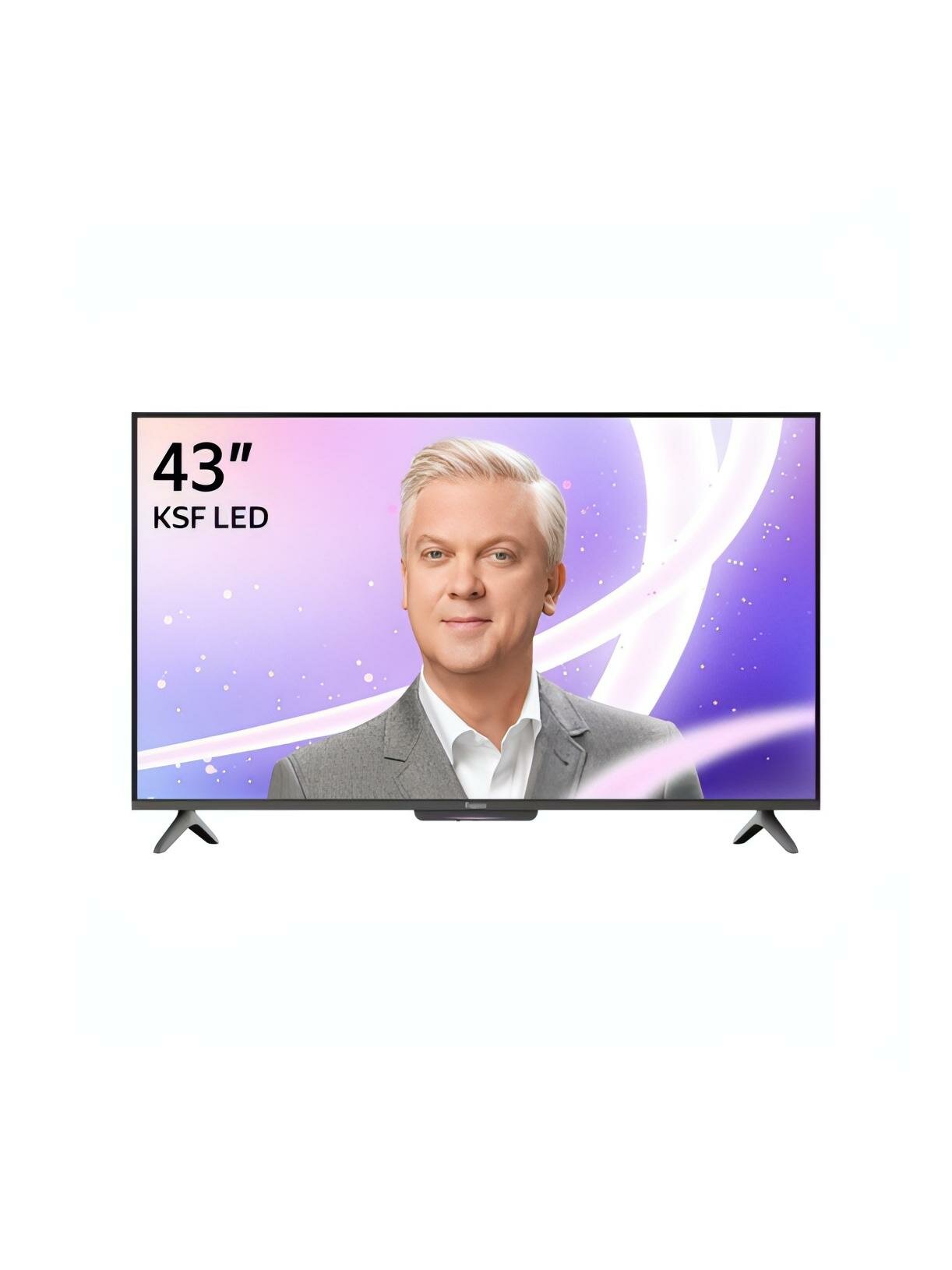 Телевизор Яндекс ТВ Станция Бейсик с Алисой на YaGPT 43“ 4K UHD, LED