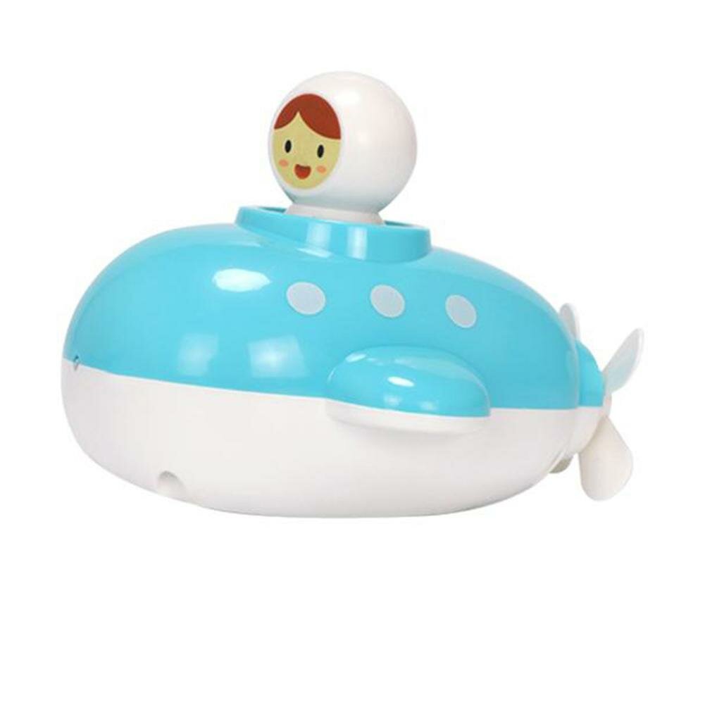 Мультяшная кукла детская подводная лодка заводная пружина игрушка для купания в воде