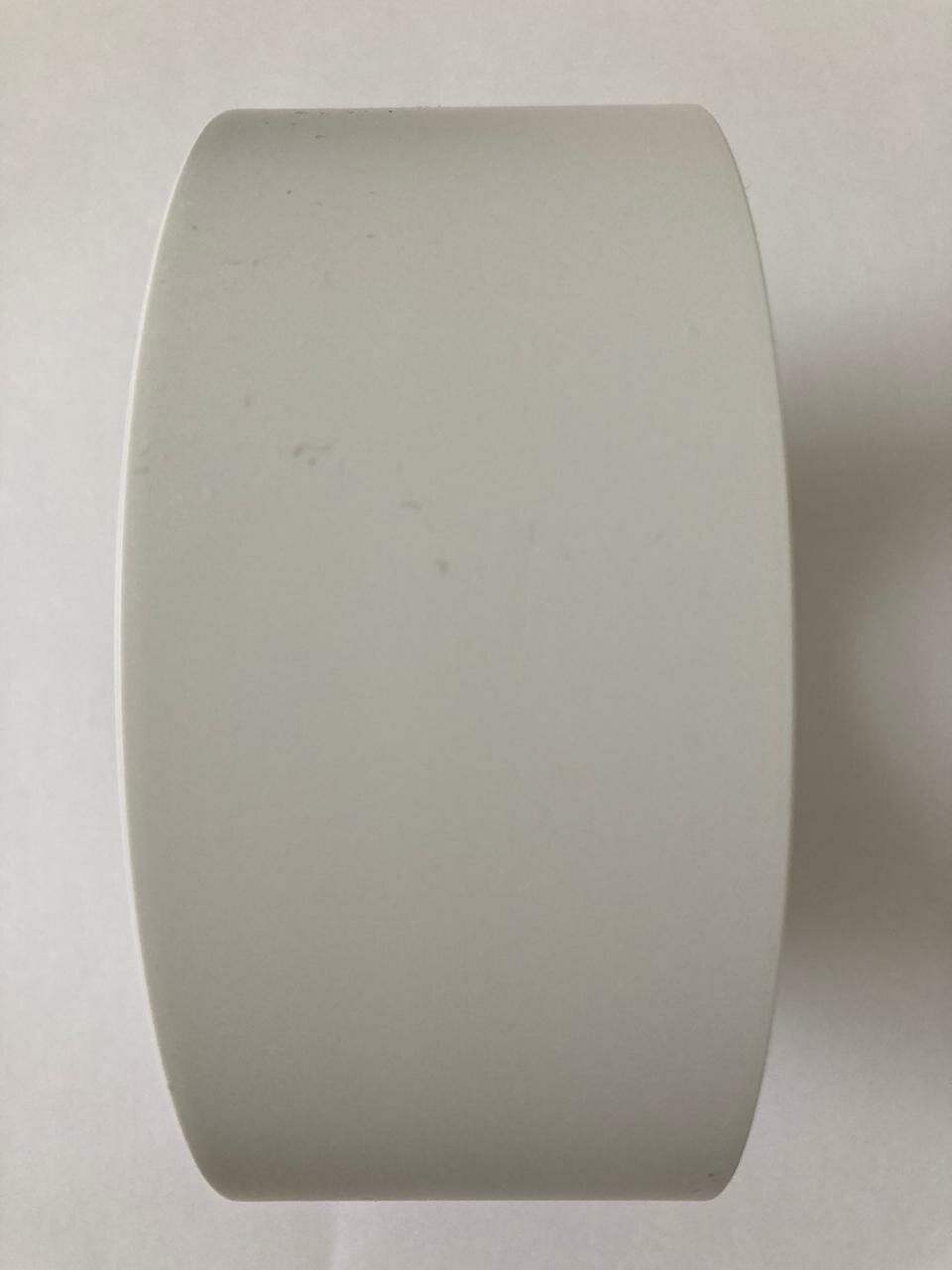 Кромка ПВХ пластик без клея мебельная 1х42мм Белая Гладкая намотка 5м цвет белый