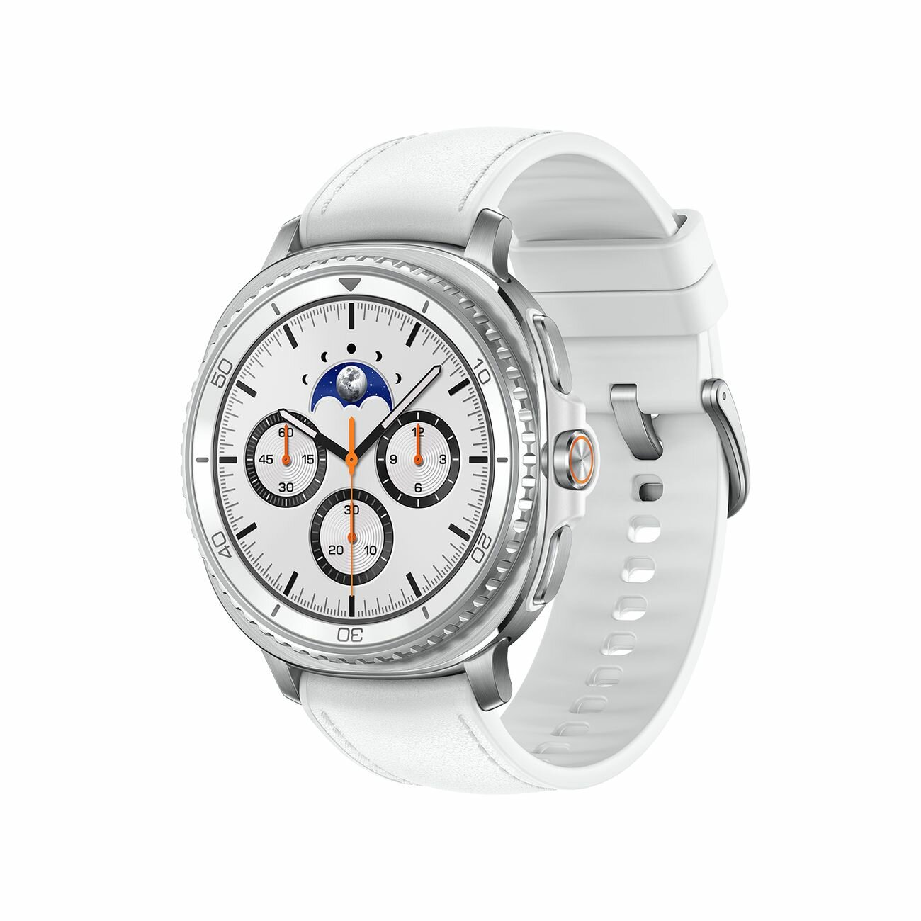 Смарт-часы Samsung Galaxy Watch8 Classic 46mm LTE, белый — фото 1