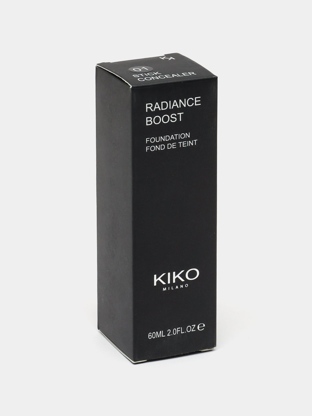 Тональный крем, корректор, 2 в 1, полное покрытие, основа для макияжа Kiko, 60 мл