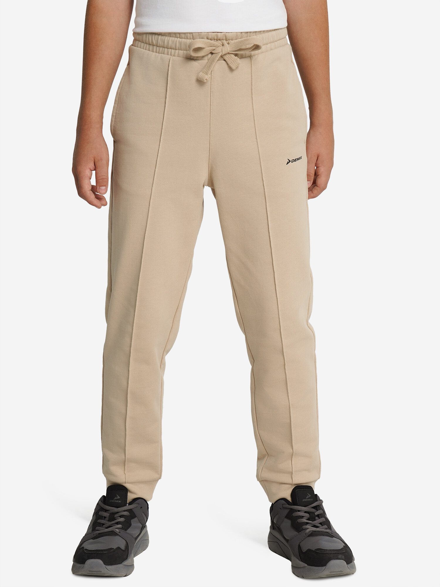 Брюки Demix, размер 158-164, бежевый — фото 1