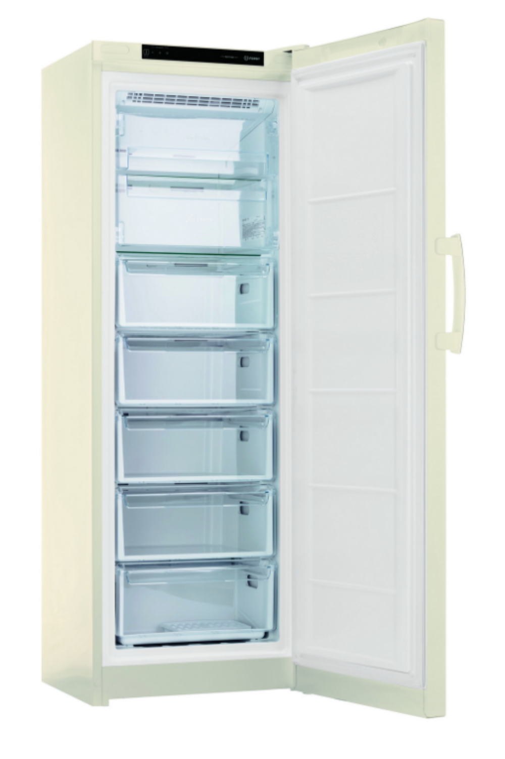 Морозильник Indesit DFZ 5175 E, система No Frost, 5 ящиков, 2 полки