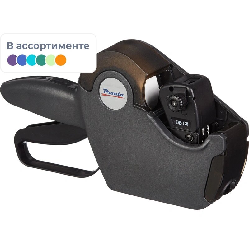 Этикет-пистолет PRONTO C8 1-стр8зн26х12волн