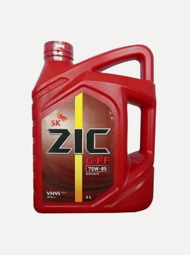 Изображение товара Масло трансмиссионное полусинтетическое ZIC G-FF 75W-85, канистра 4 литра