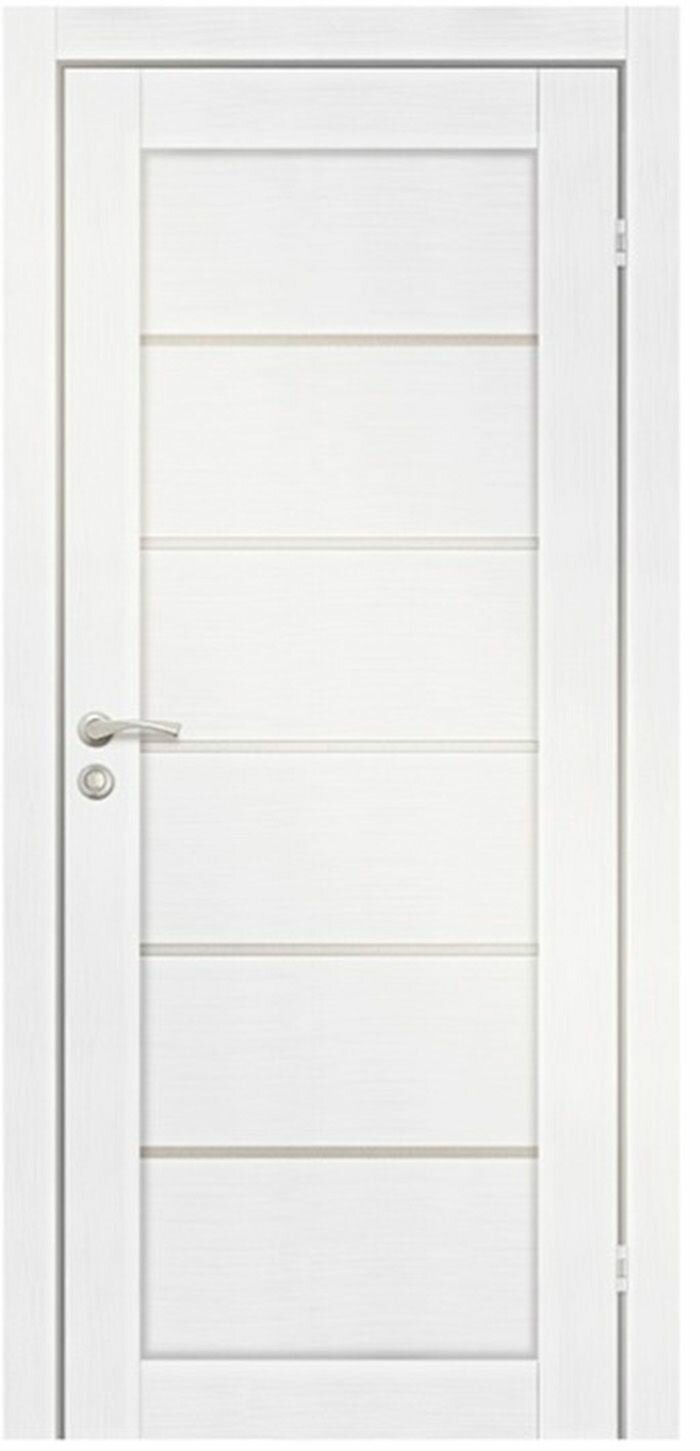 Олови Канзас дверь межкомнатная без фурнитуры 600х2000мм Дуб Белоснежный