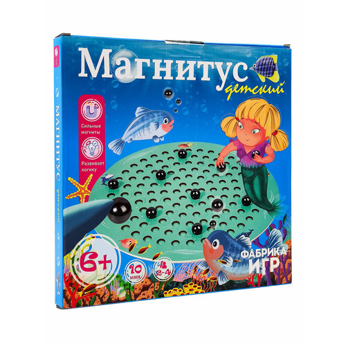 фото Настольная игра с магнитами на ловкость фабрика игр магнитус детский