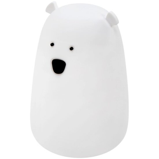 Ночник силиконовый LED Daswerk Медведь 111x111x160 мм белый свет RGB USB аккумулятор 1200мАч 238938 (238938СН)