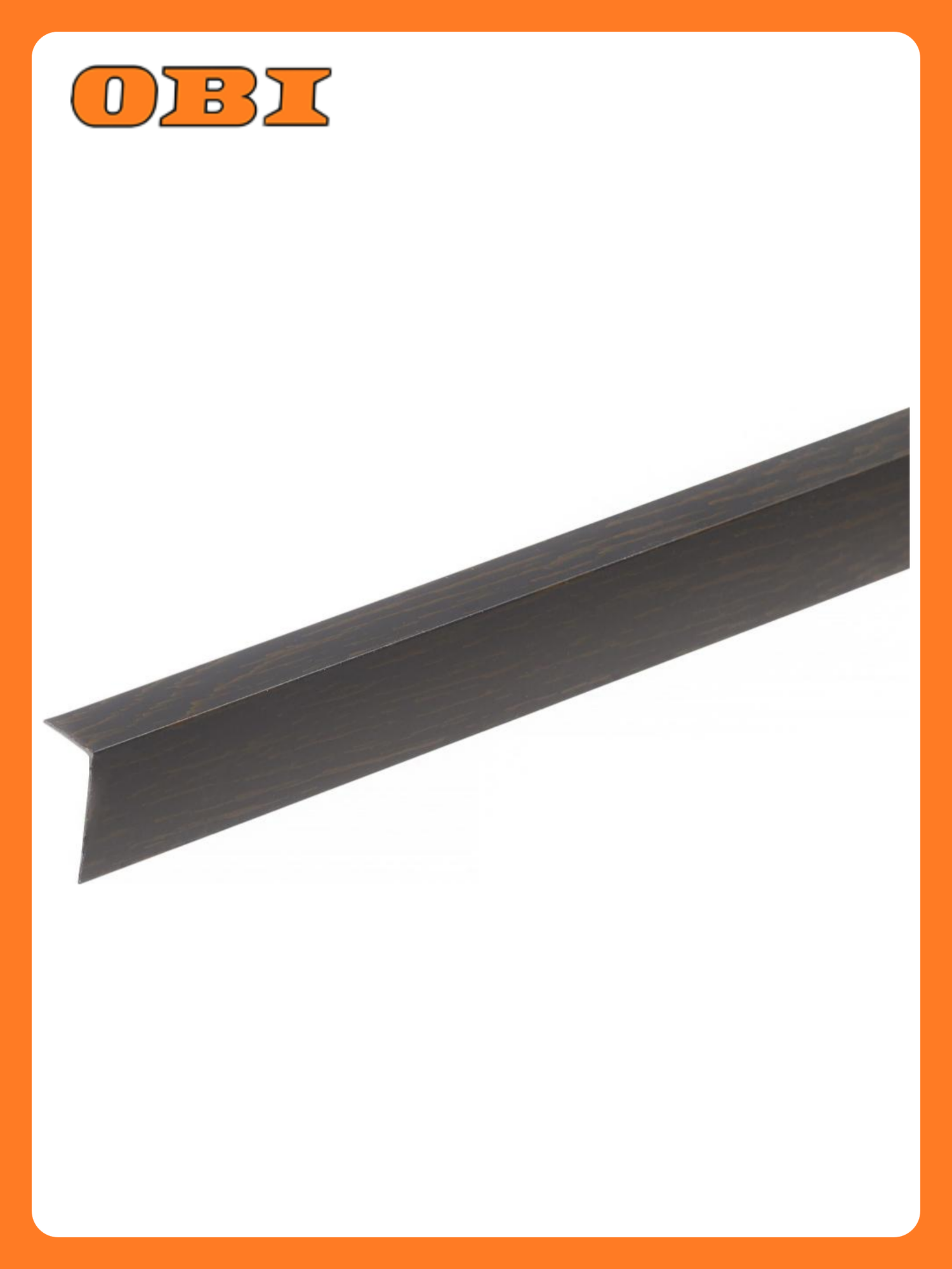 Угол наружный графит 3000х10х1 мм