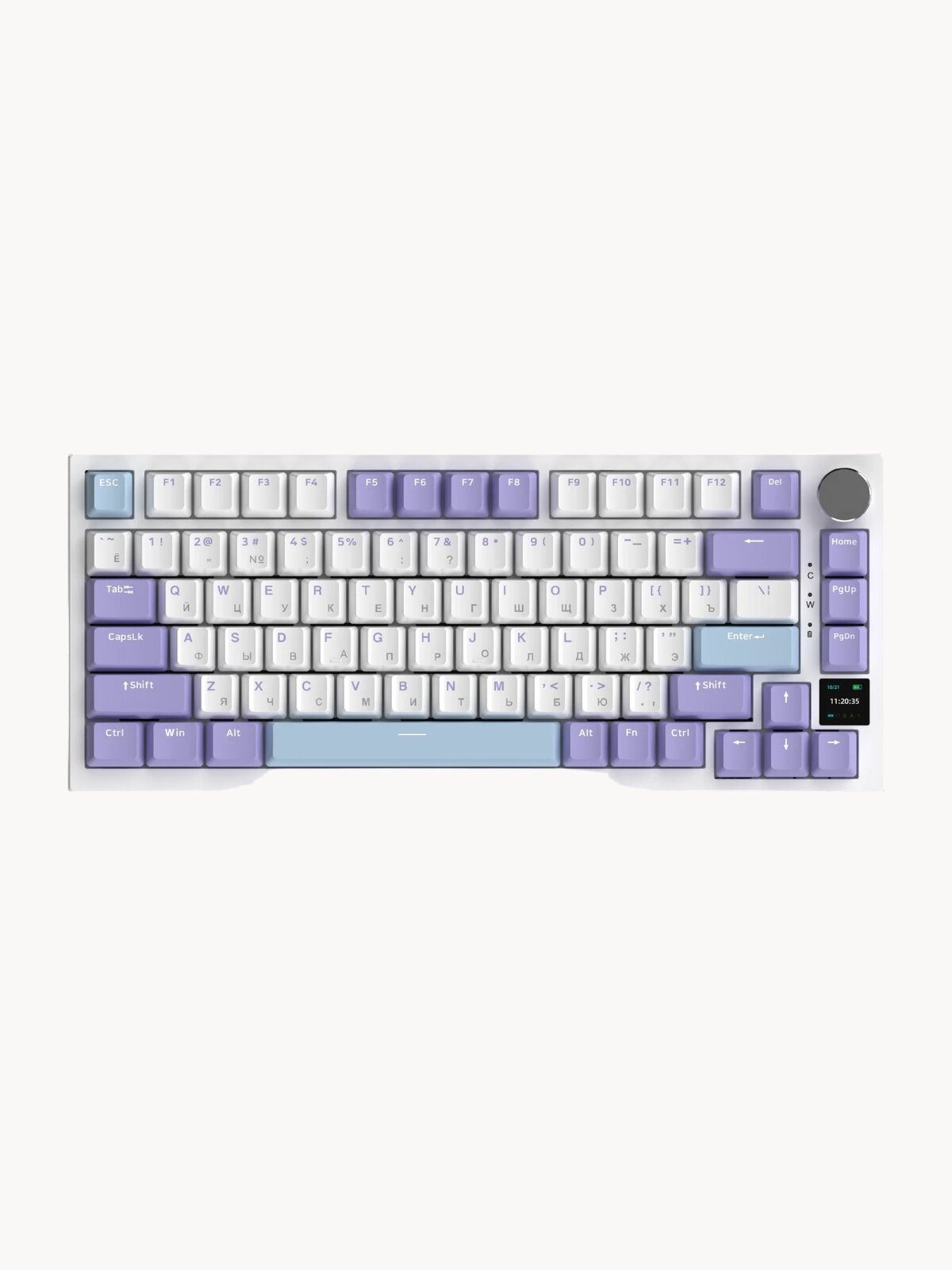 Механическая клавиатура с экраном и RGB Ajazz AK820 PRO, Flying Fish Switch