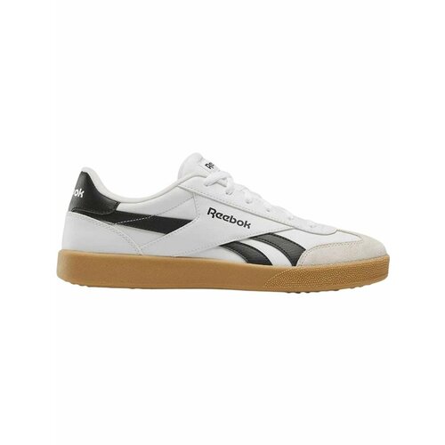 фото Кеды reebok smash edge s, полнота f (eu)/ на среднюю стопу, размер 10 us, белый/черный/коричневый