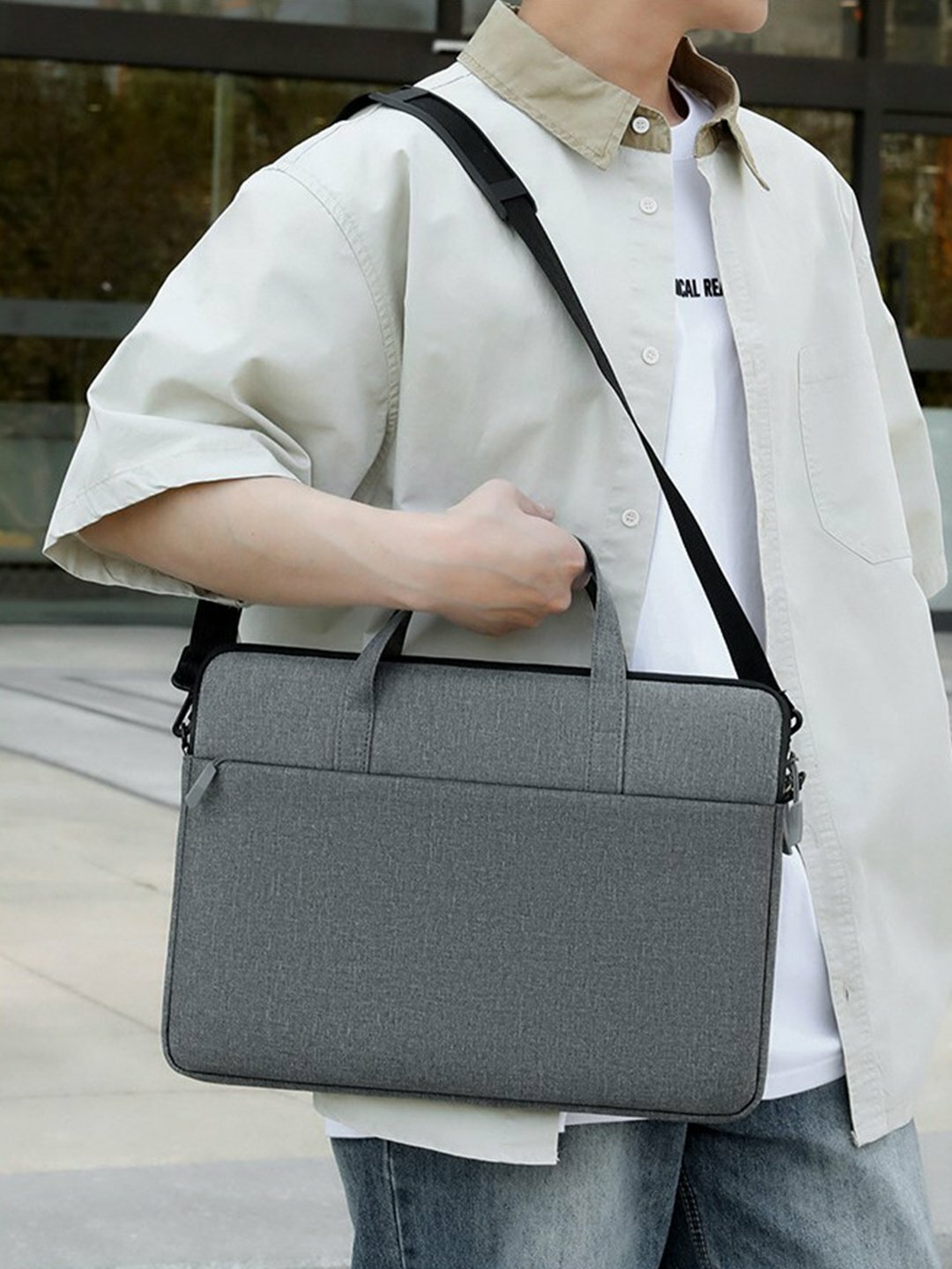 Универсальная защитная сумка для ноутбука и MacBook 13.6-15.6, дюйм — фото 1