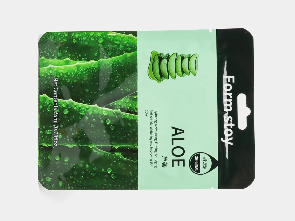 Тканевая маска для лица Form stoy с увлажняющим эффектом 25 мл — фото 1