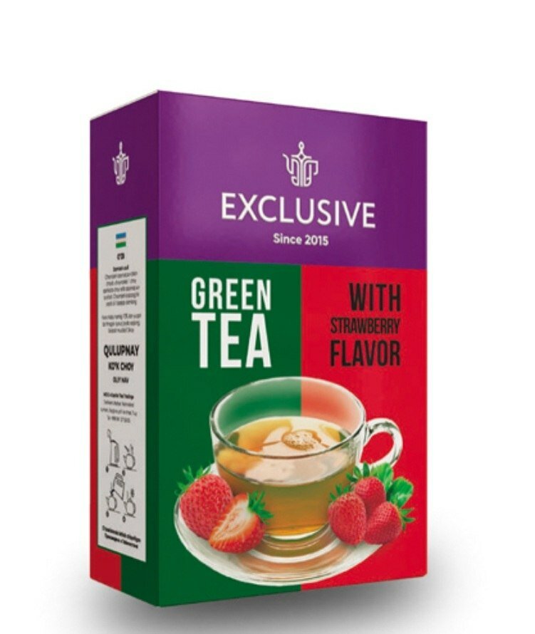 Эксклюзивный зеленый чай со вкусом малины. — фото 1