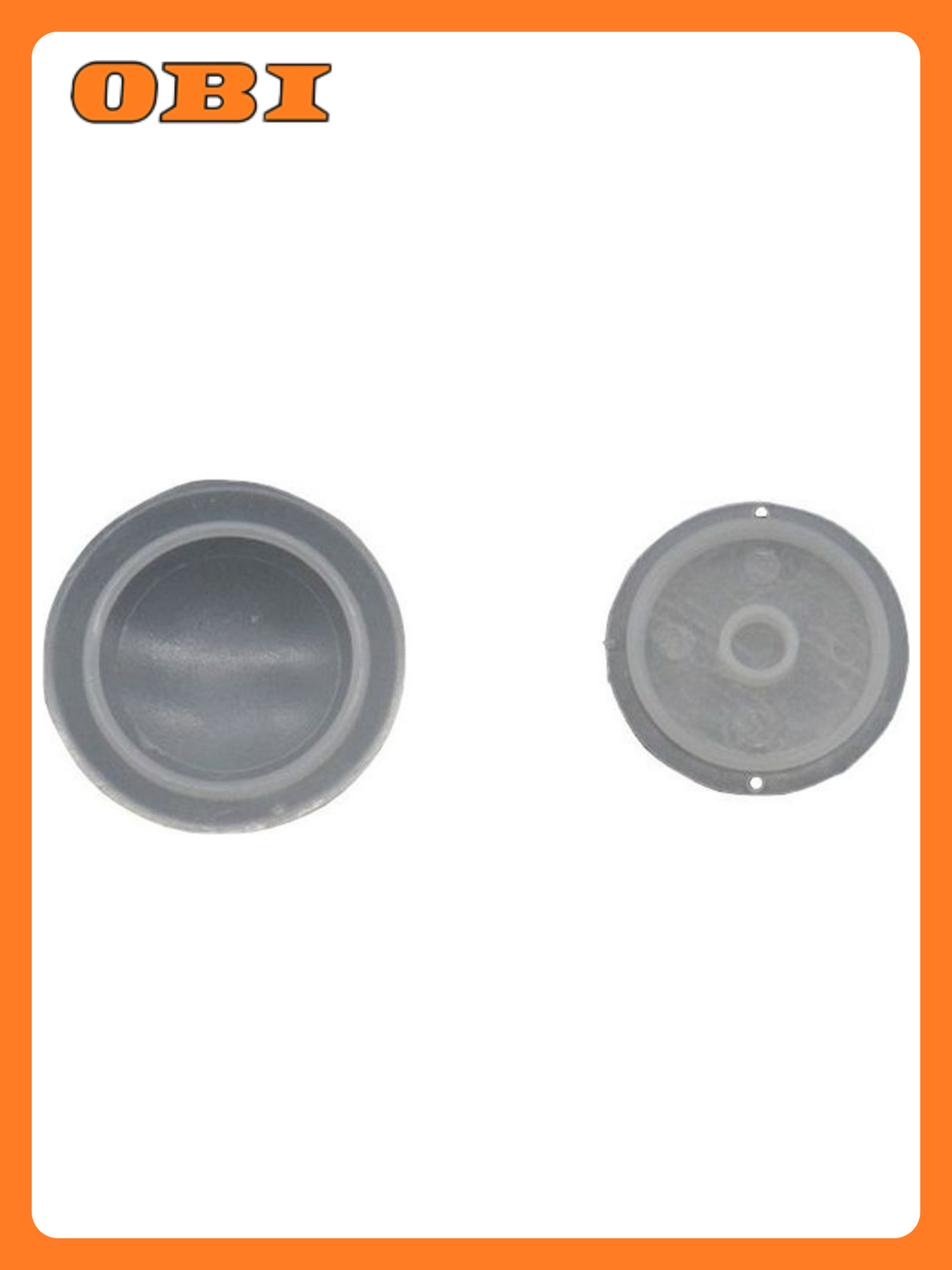 Стопор дверной настенный европартнер самоклеющийся под шуруп D60 прозрачный 1 шт