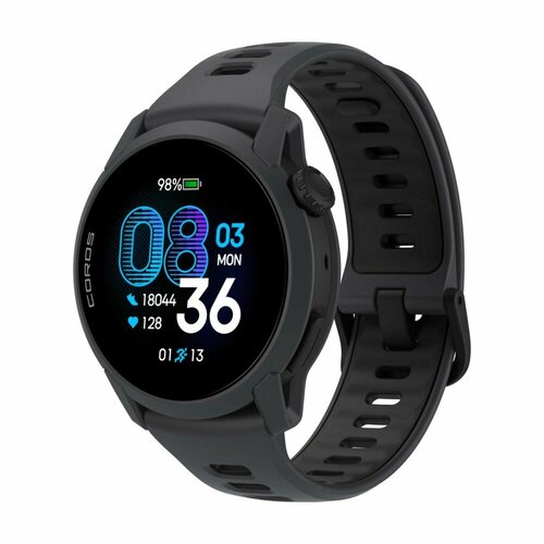 фото Умные спортивные часы coros pace 4 black silicone с amoled-экраном