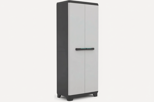 Изображение товара Шкаф хозяйственный KETER "Linear Tall Cabinet", 17206640, двухстворчатый, пластик, 173х68х39 см