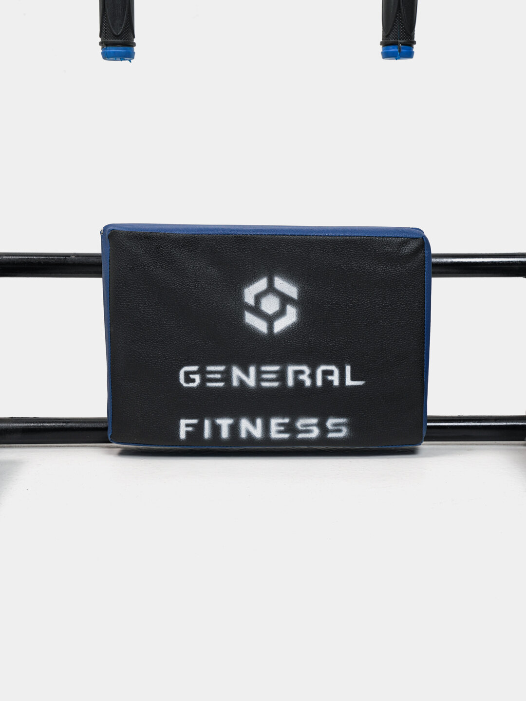 Турник 3в1, многофункциональный тренажёр, длина перекладины 100см, синий — фото 1