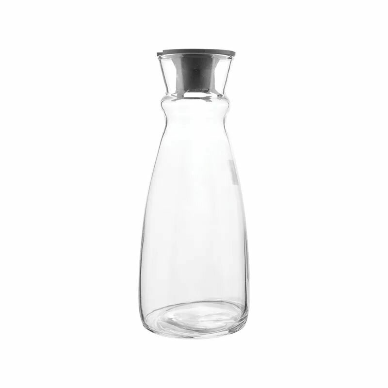 Графин "Флюид" с крышкой ; стекло, пластик; 1л.