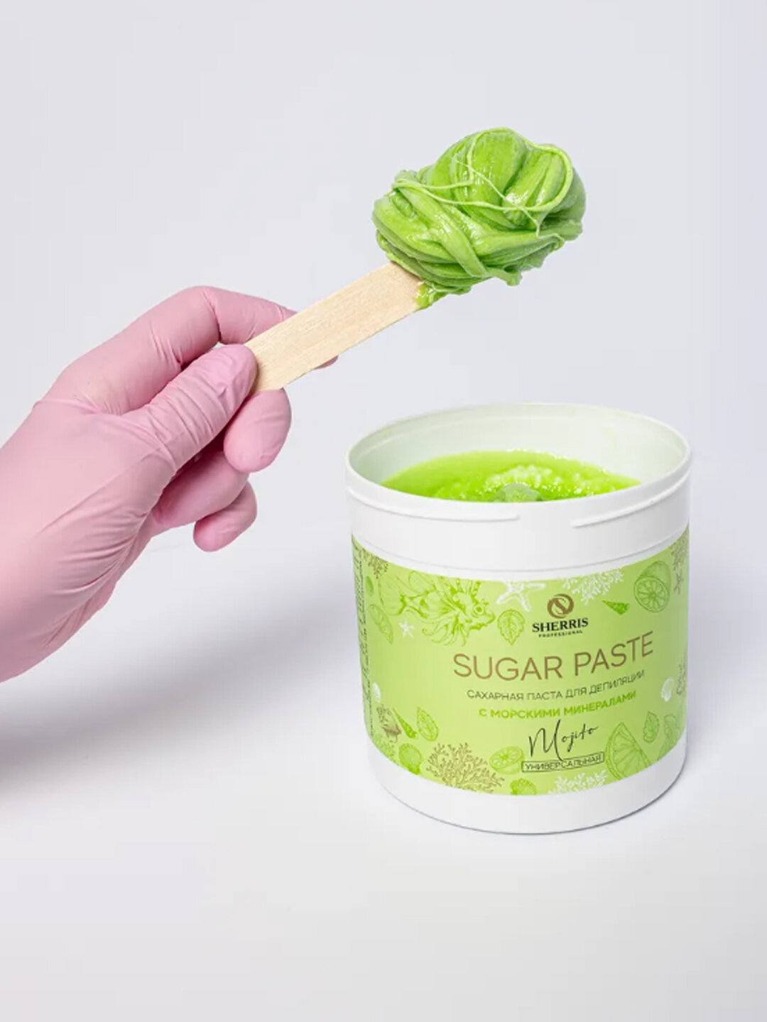 Шпатель Tongue depressor, деревянный, для депиляции, гипоаллергенный, 14 см — фото 1