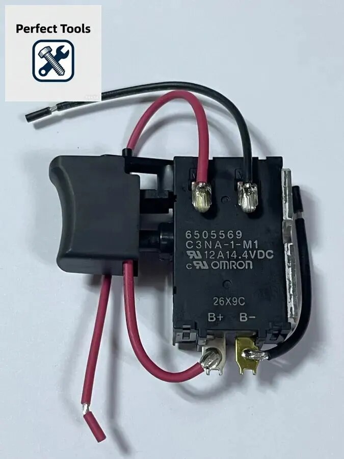 Выключатель C3NA-1-M1 для дрели-шуруповерта 6260D 650556-9