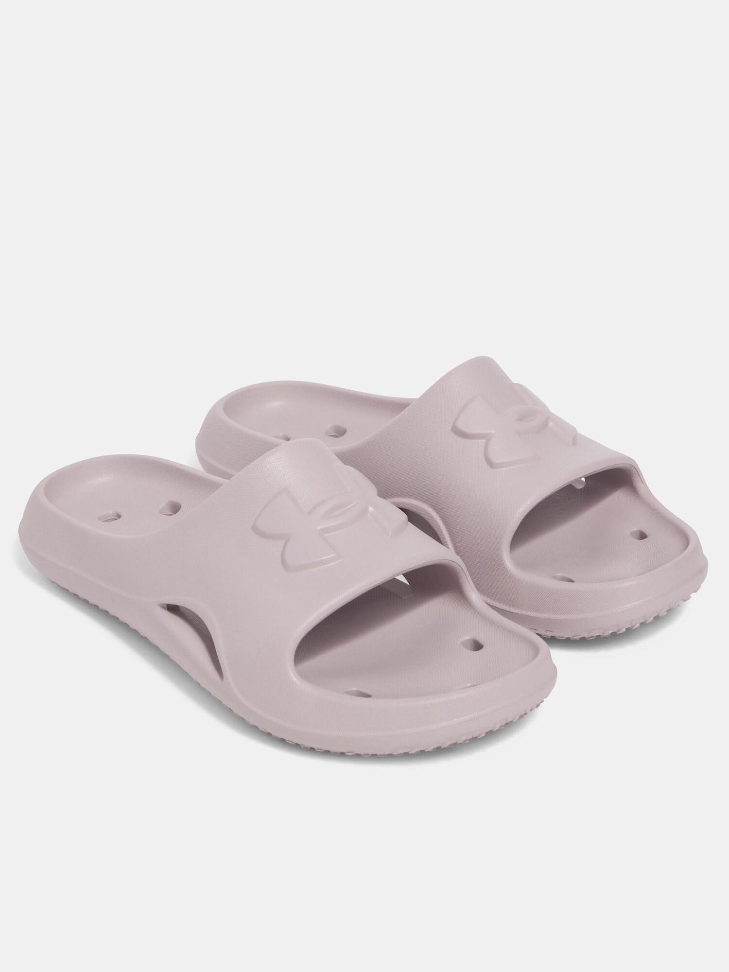 Шлёпанцы Under Armour Locker V, размер 9 US, сиреневый — фото 1