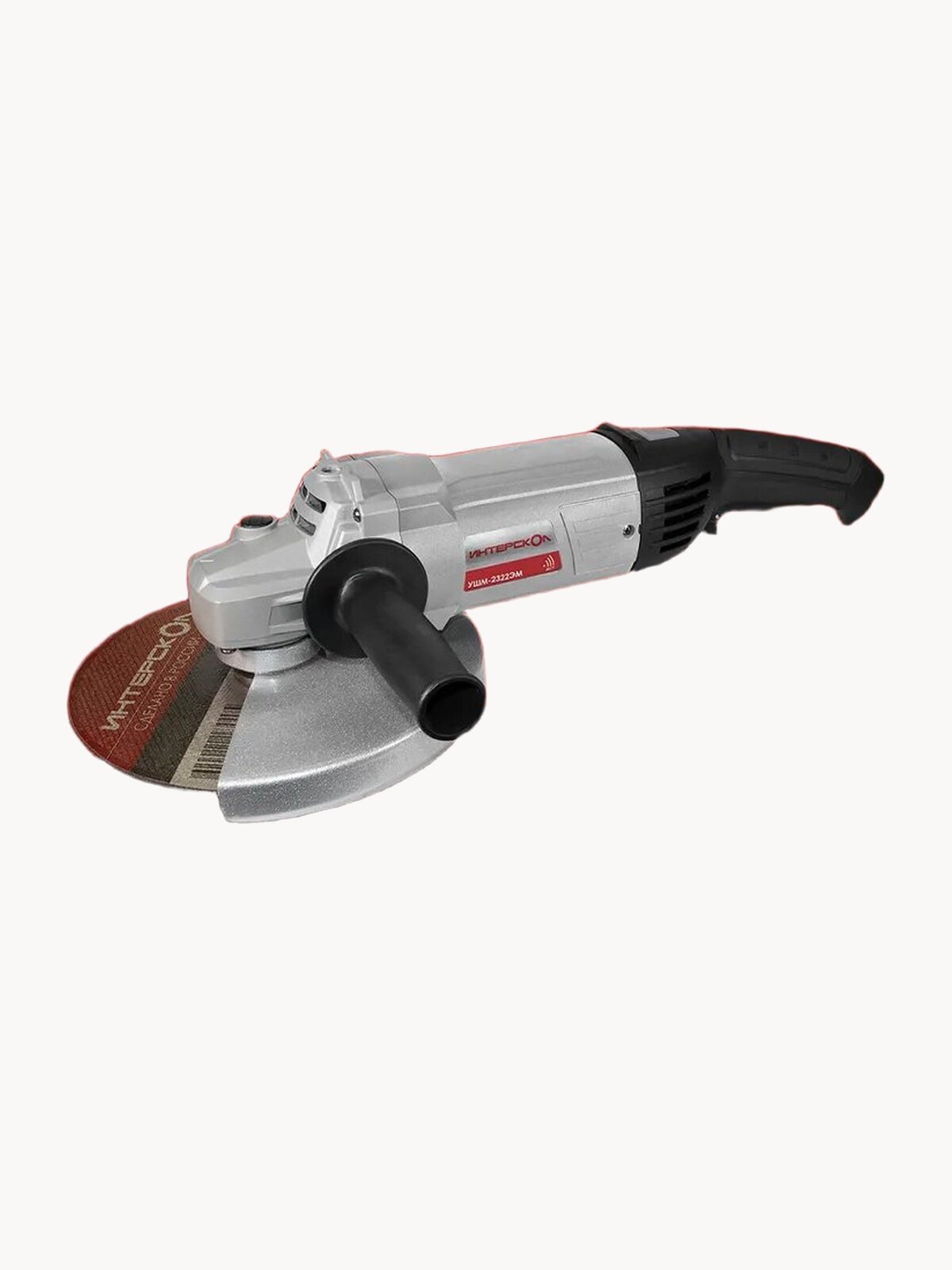Угловая шлифмашина Интерскол УШМ-2322ЭМ, 2200 Вт, 230 мм, 6500 об/мин, 747.1.1.70